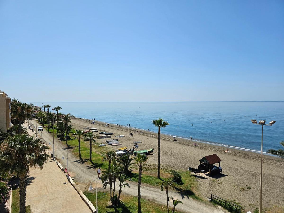 Primera Linea De Playa Con Vistas Al Mar Rincón de la Victoria Exterior foto